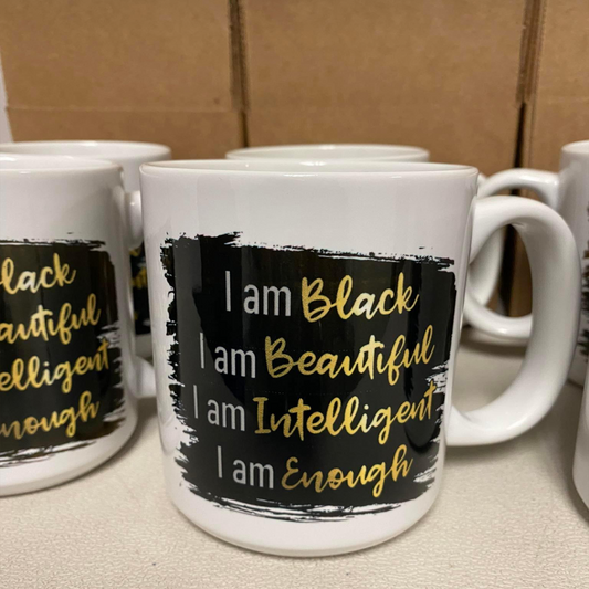 I Am Black Mug