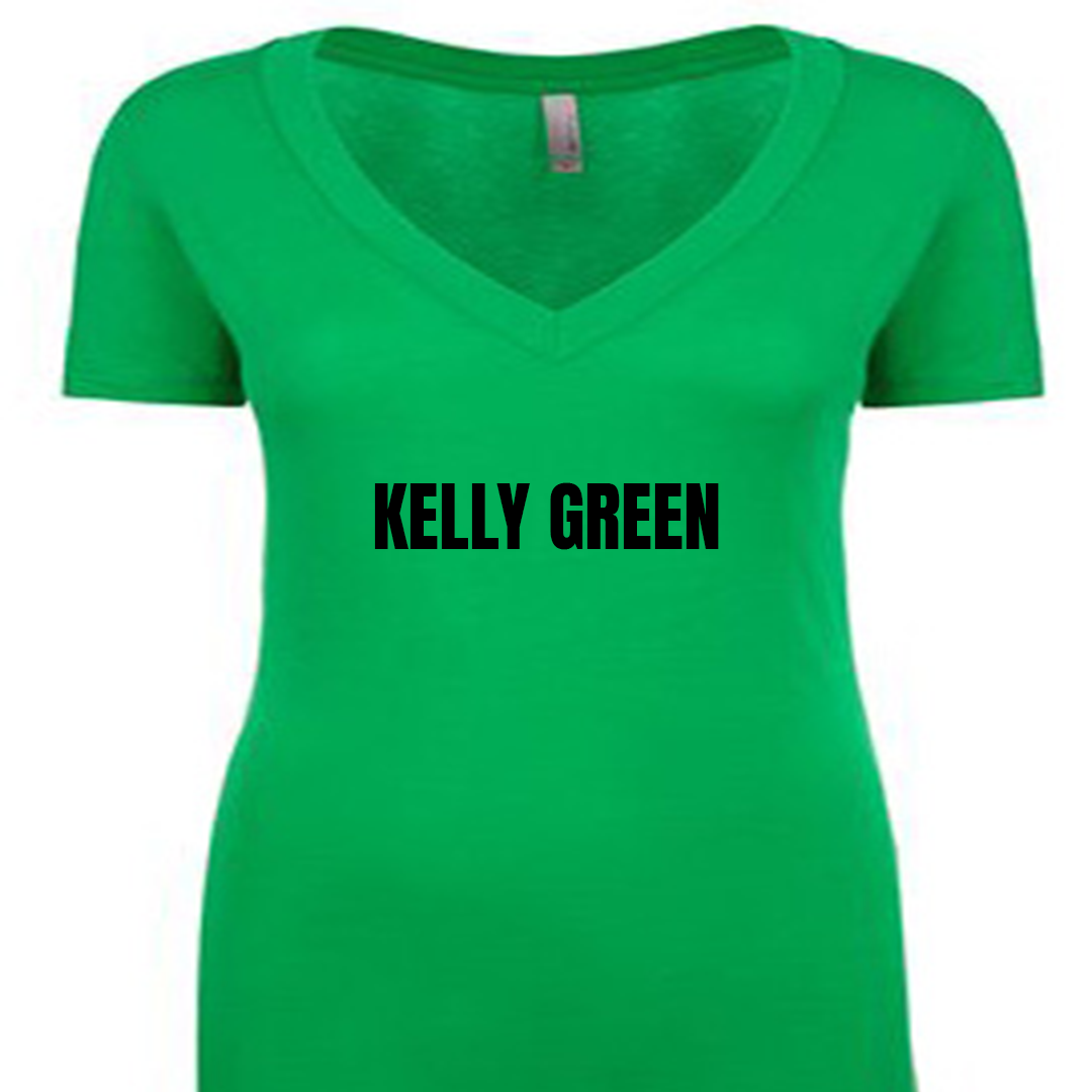 Ladies Fitted V-neck T-Shirt