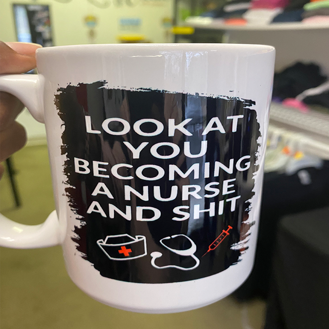 Look At Me Becoming Mug