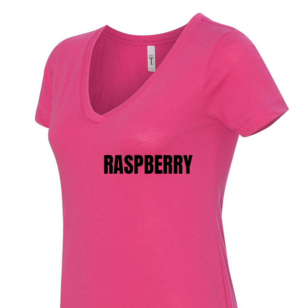 Ladies Fitted V-neck T-Shirt