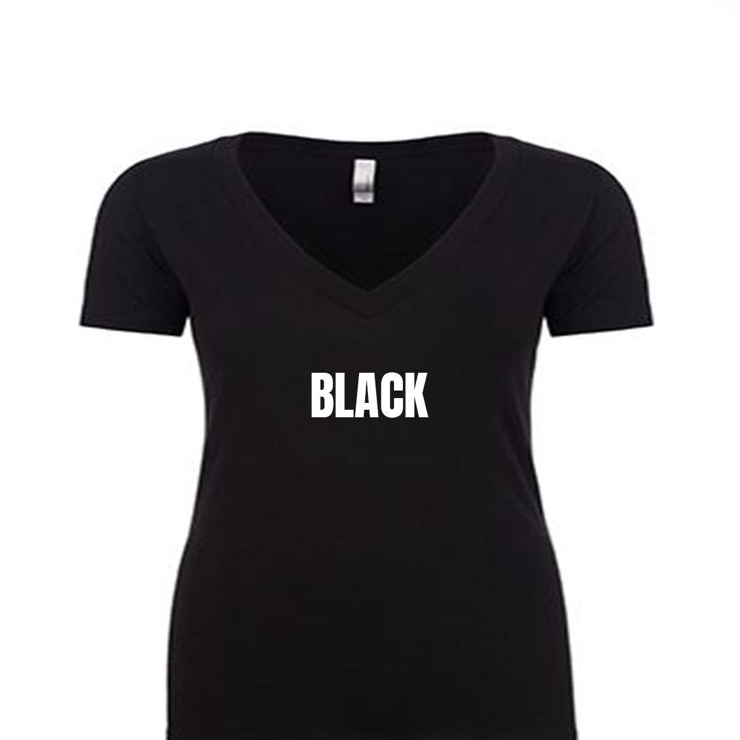 Ladies Fitted V-neck T-Shirt