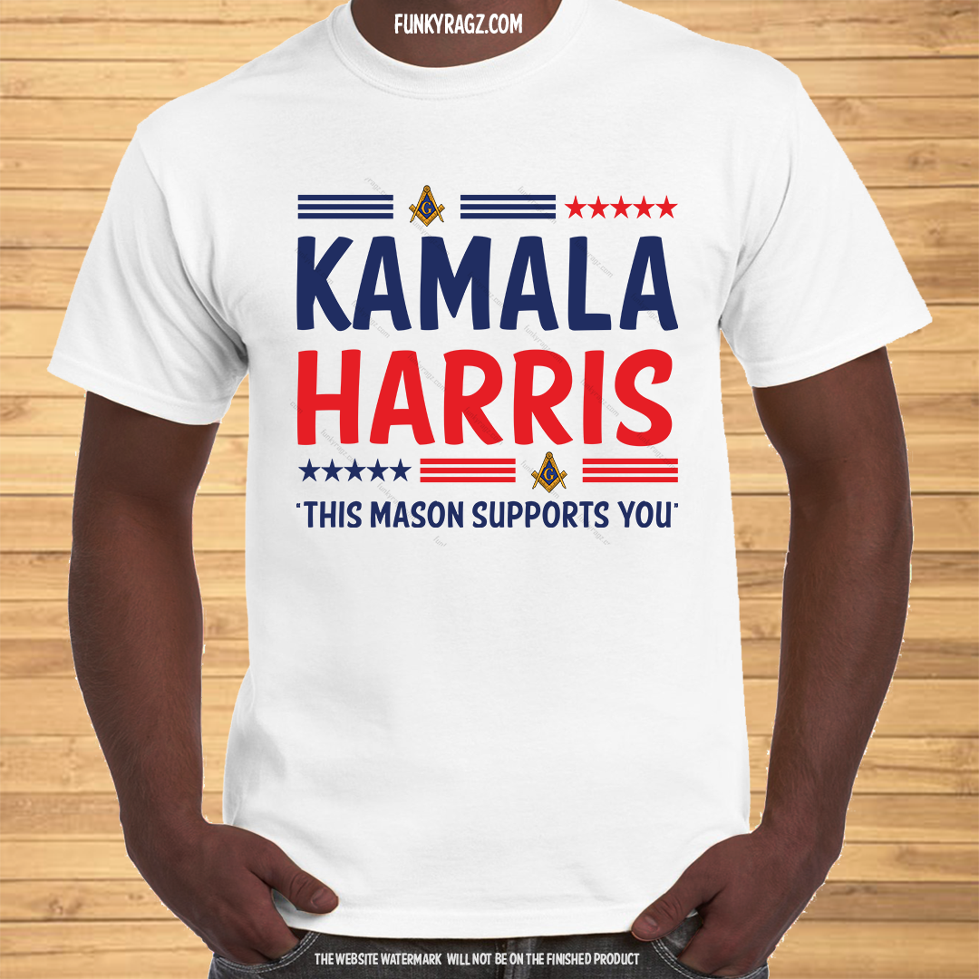 Kamala Harris T-shirt - This Mason Supports You