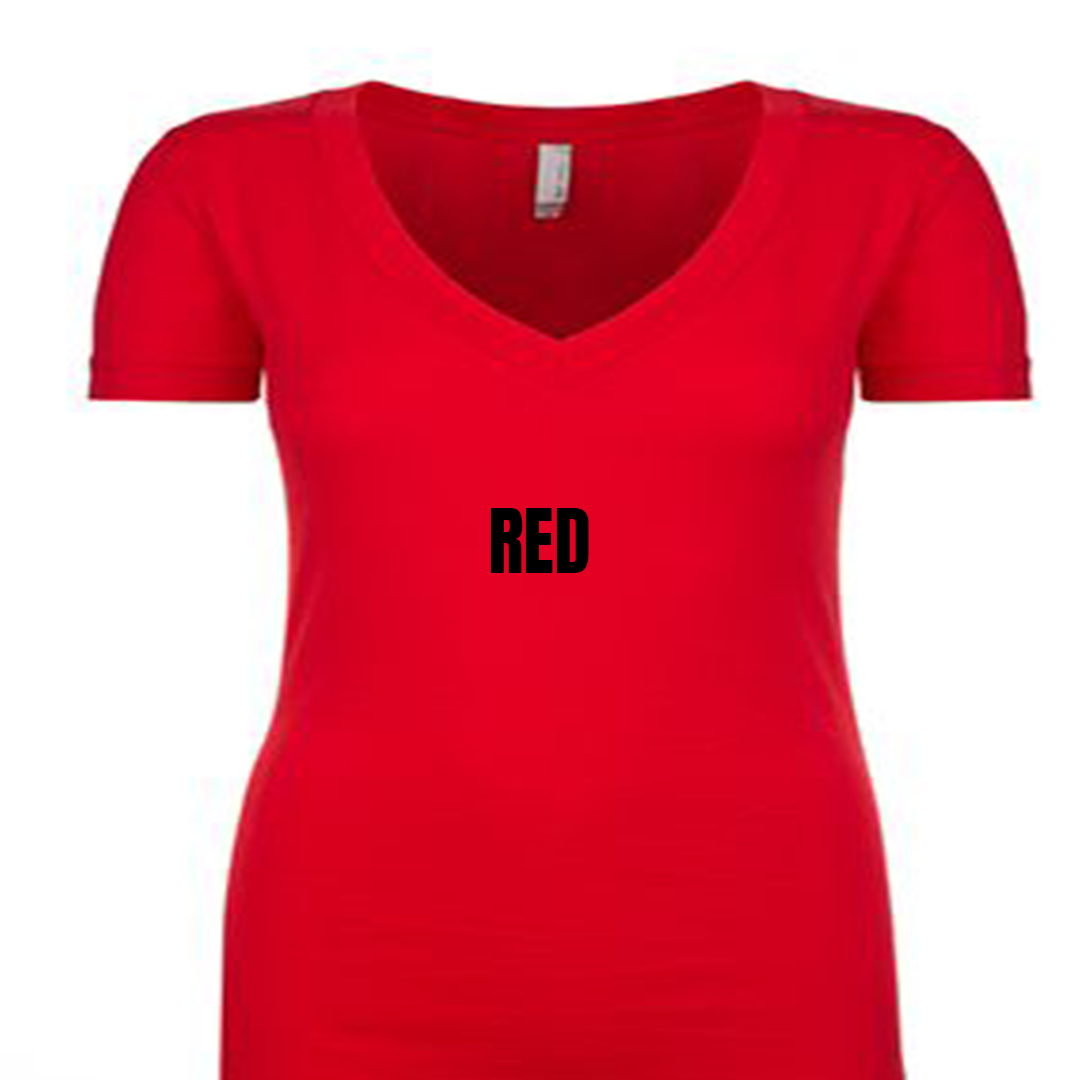 Ladies Fitted V-neck T-Shirt