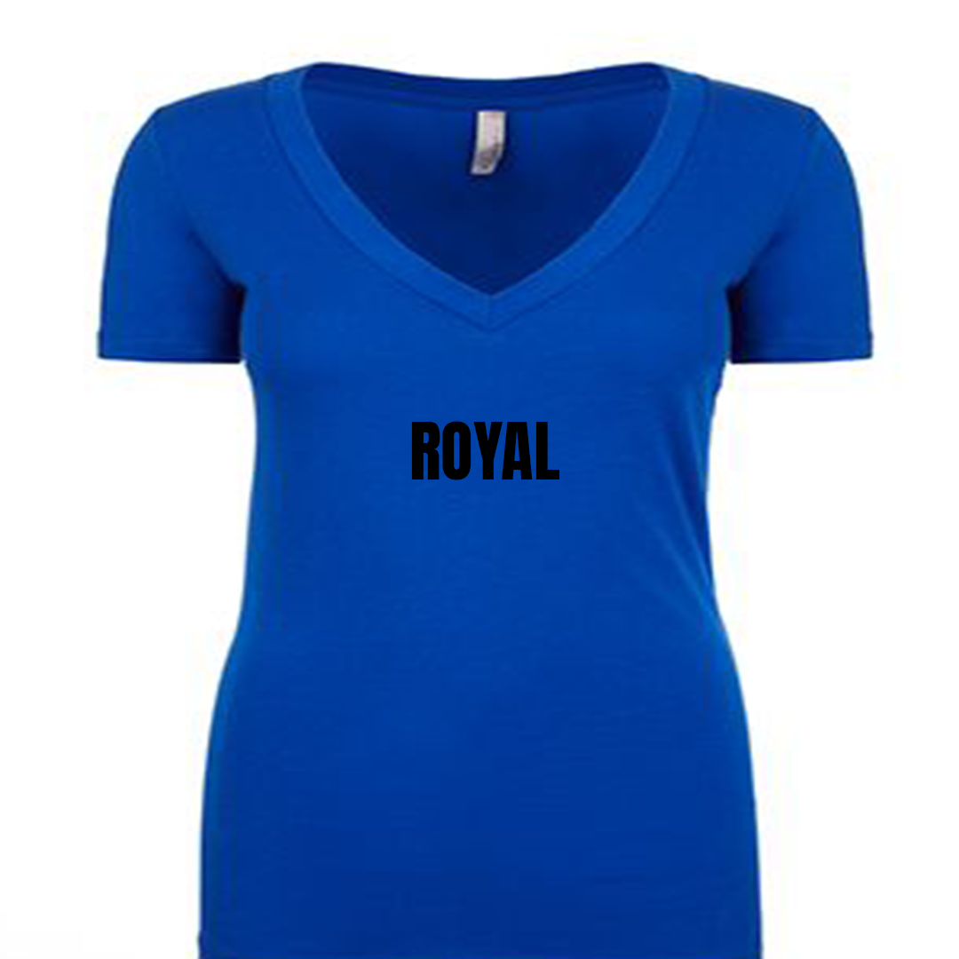 Ladies Fitted V-neck T-Shirt