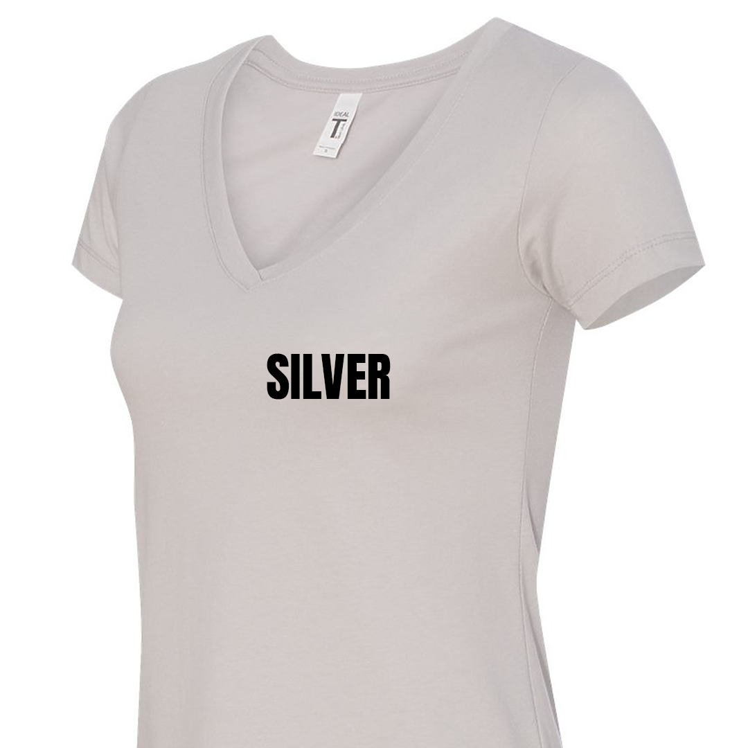 Ladies Fitted V-neck T-Shirt