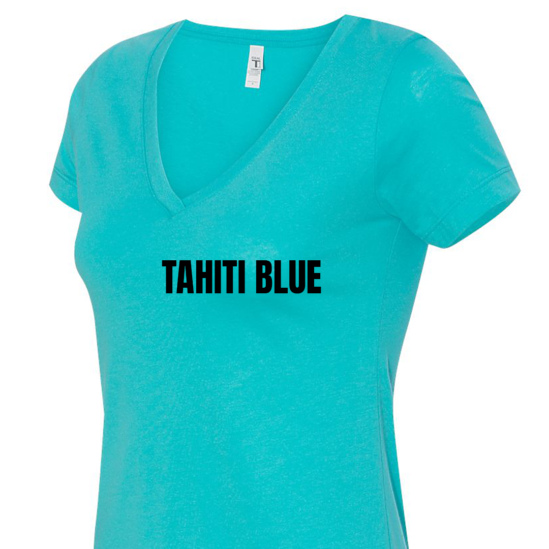 Ladies Fitted V-neck T-Shirt